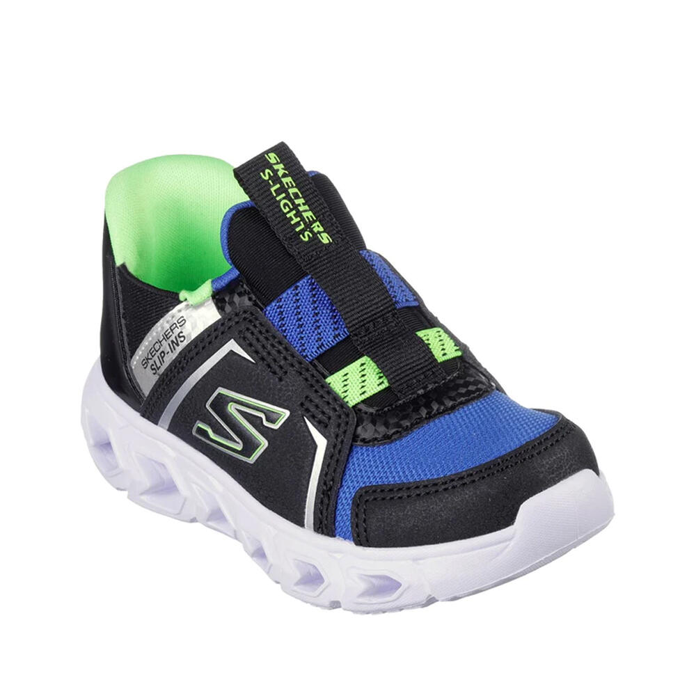 Boys' HYPNOFLASH 2.0 VEXLUX sneakers (Black / Blue / Light green)