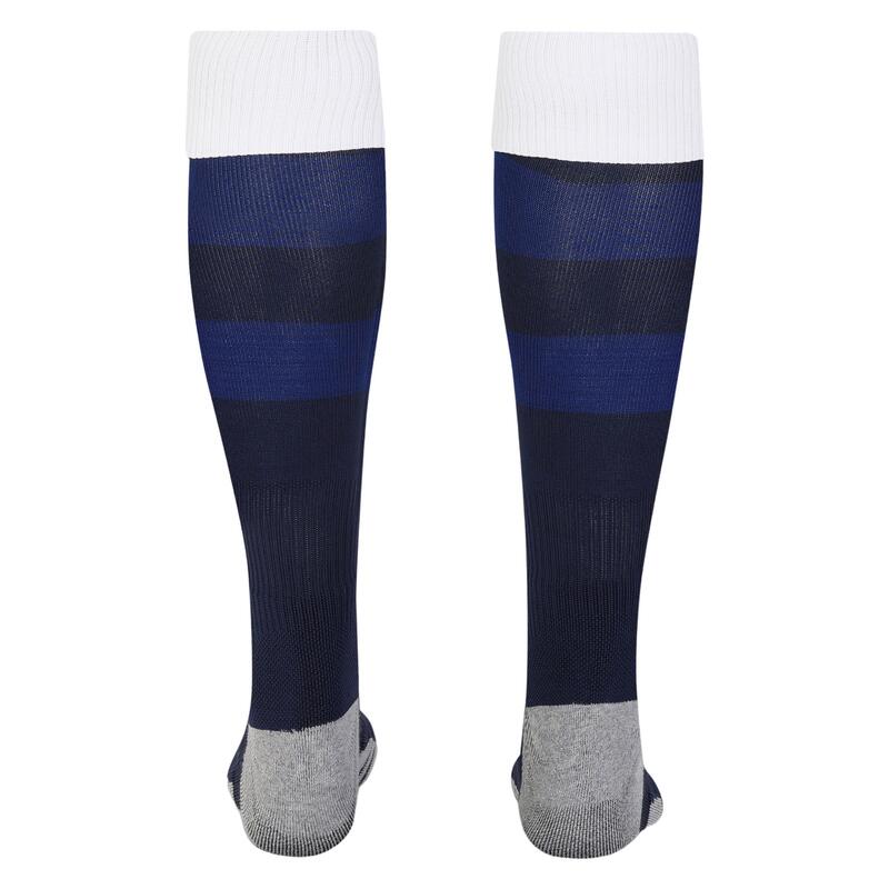 Socken für zu Hause "2324", England Rugby Kinder Marineblau/Weiß/Grau