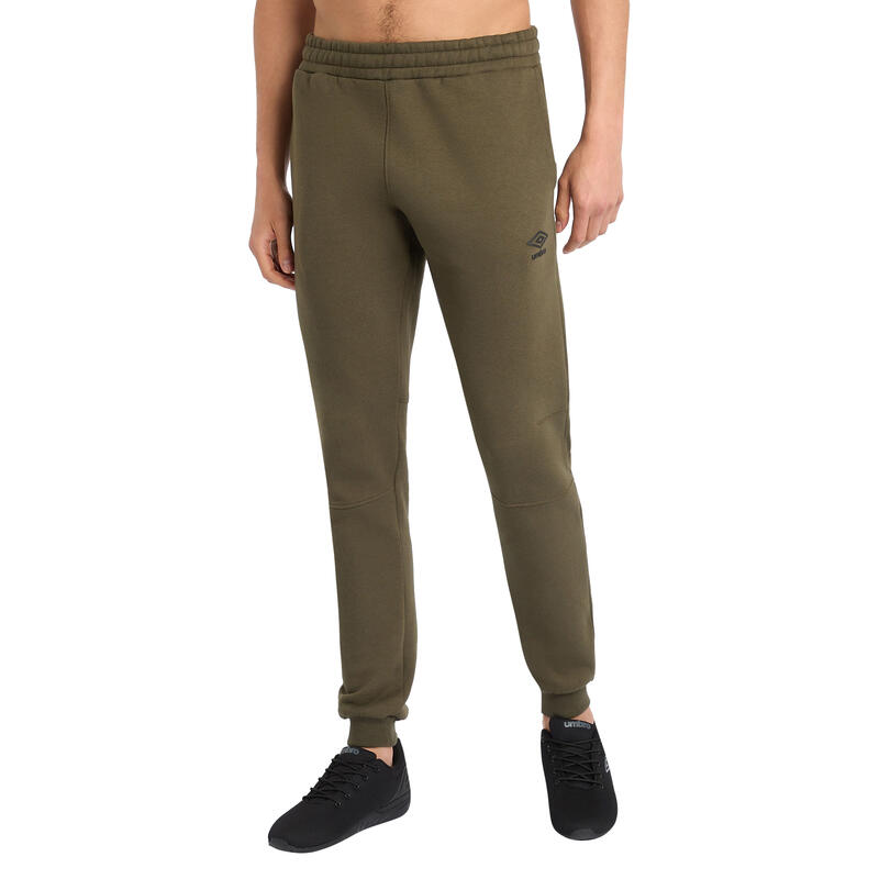 Pantalon de jogging CORE Homme (Vert kaki foncé / Noir)