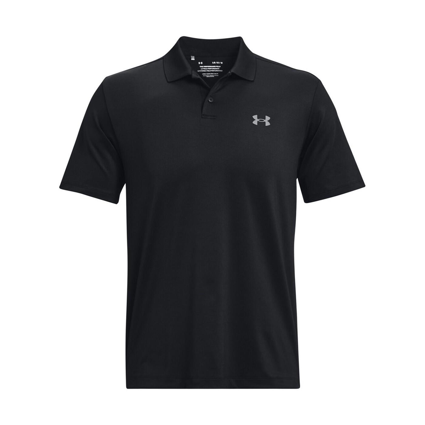 UNDER ARMOUR Maglietta Polo Uomo Under Armour Tech Nero