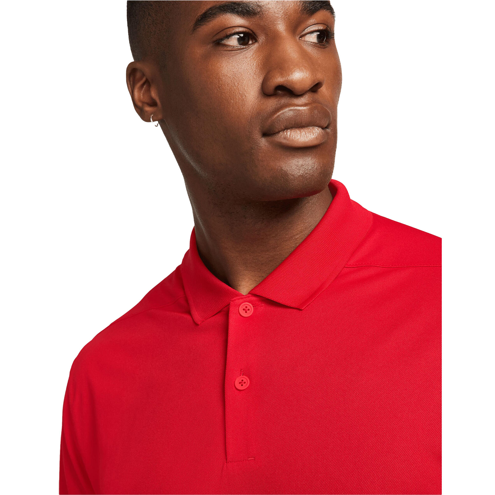 "Victory" Poloshirt für Herren Universitäts-Rot 4/4