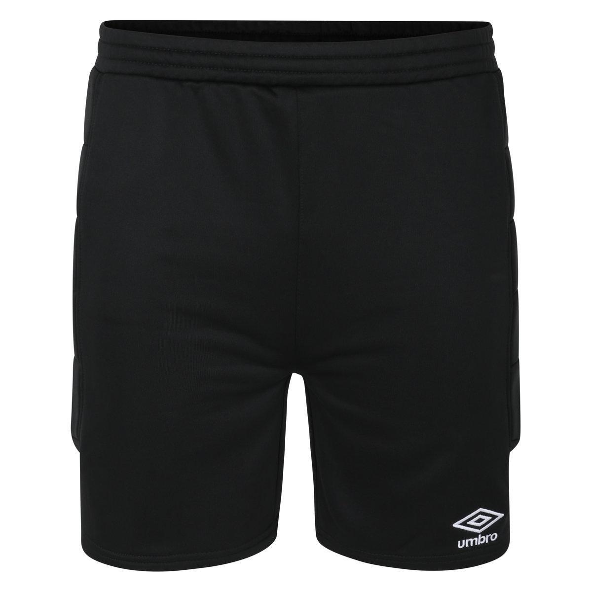 UMBRO Mens Kinetic Goalkeeper Shorts (Black)