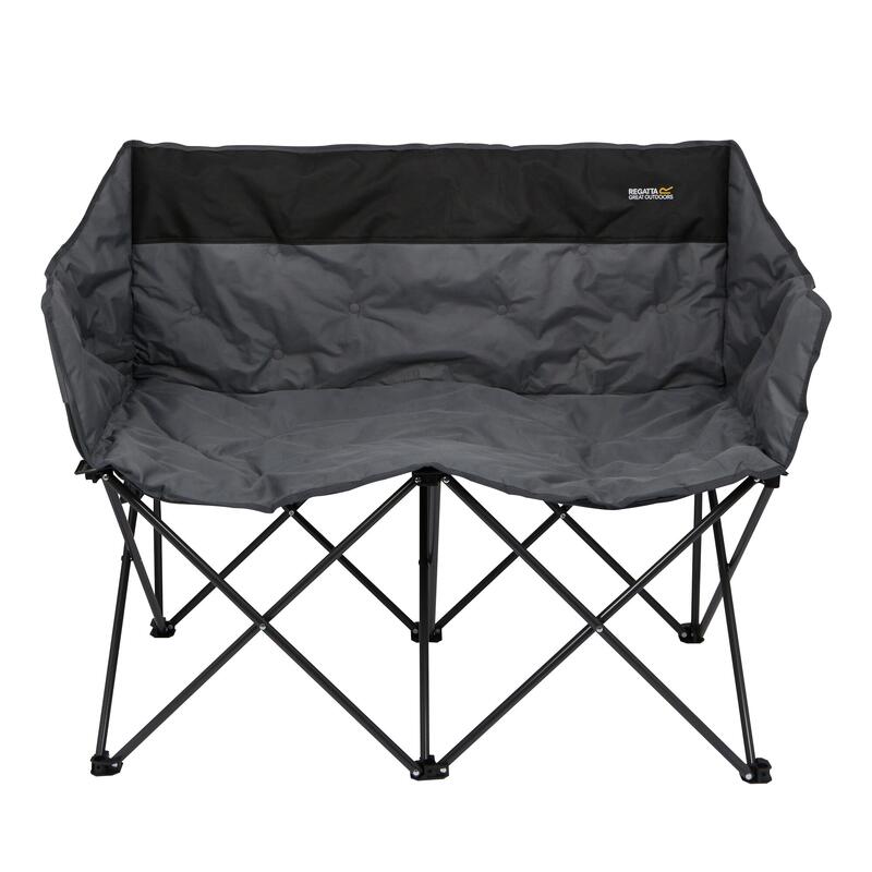 Chaise de camping NAVAS (Noir / Anthracite)