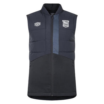 2324" Weste für Herren Kohlen-Schwarz/Grisaille