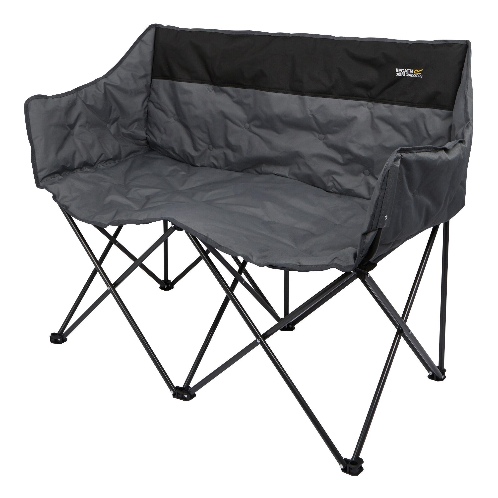 Navas 2 Person Camping Chair (Black/Ebony) 2/5
