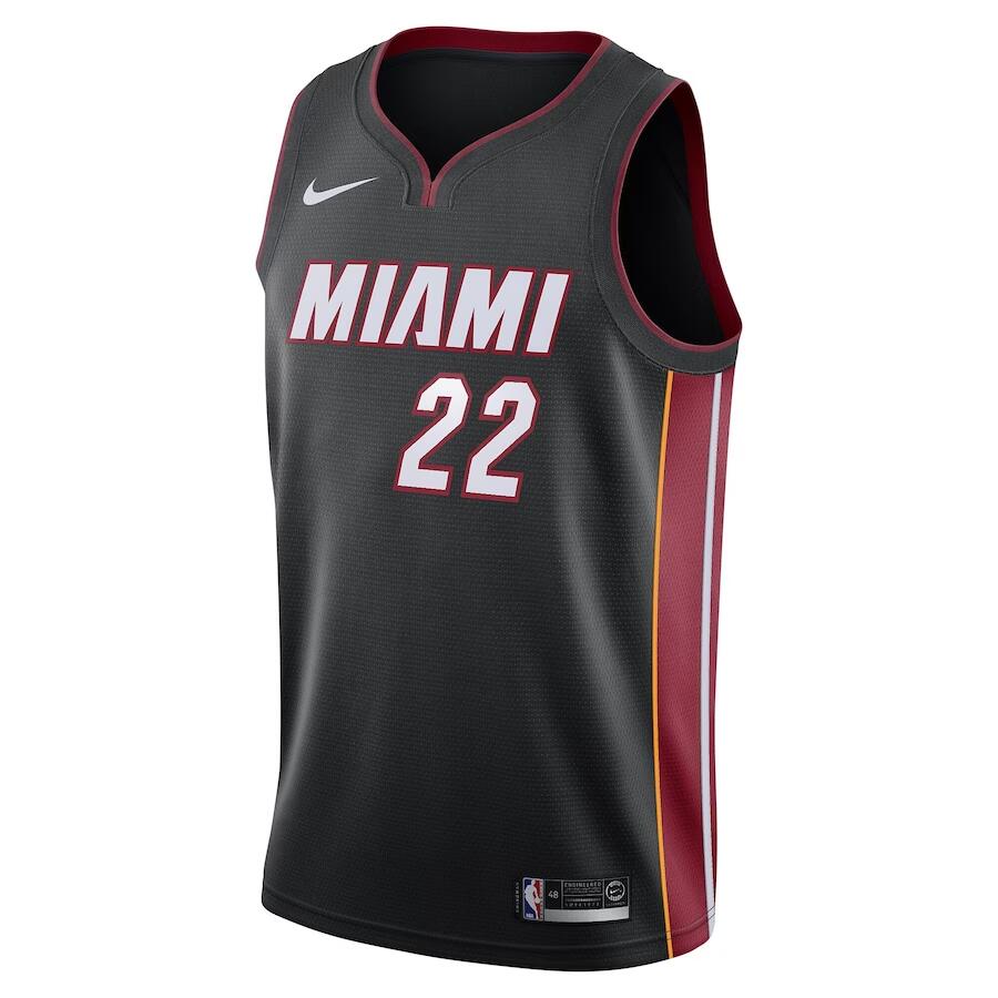 Miami Heat NBA Jersey Men's Nike Butler 22 Icon Basketball Vest 2/3