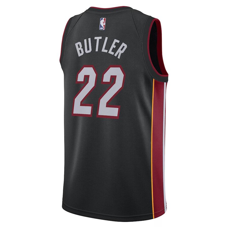 Miami Heat NBA Jersey Men's Nike Butler 22 Icon Basketball Vest 3/3