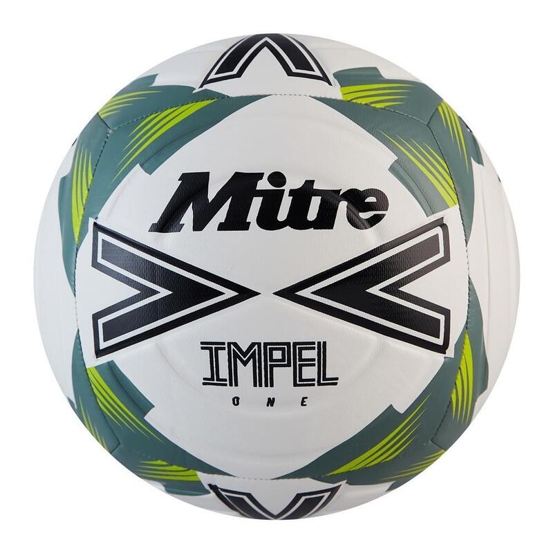 Ballon de foot IMPEL ONE (Blanc / Noir / Vert)
