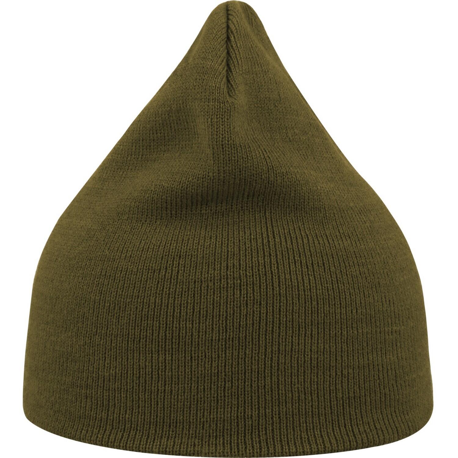 Unisex Adult Moover Recycled Beanie (Olive) 2/2