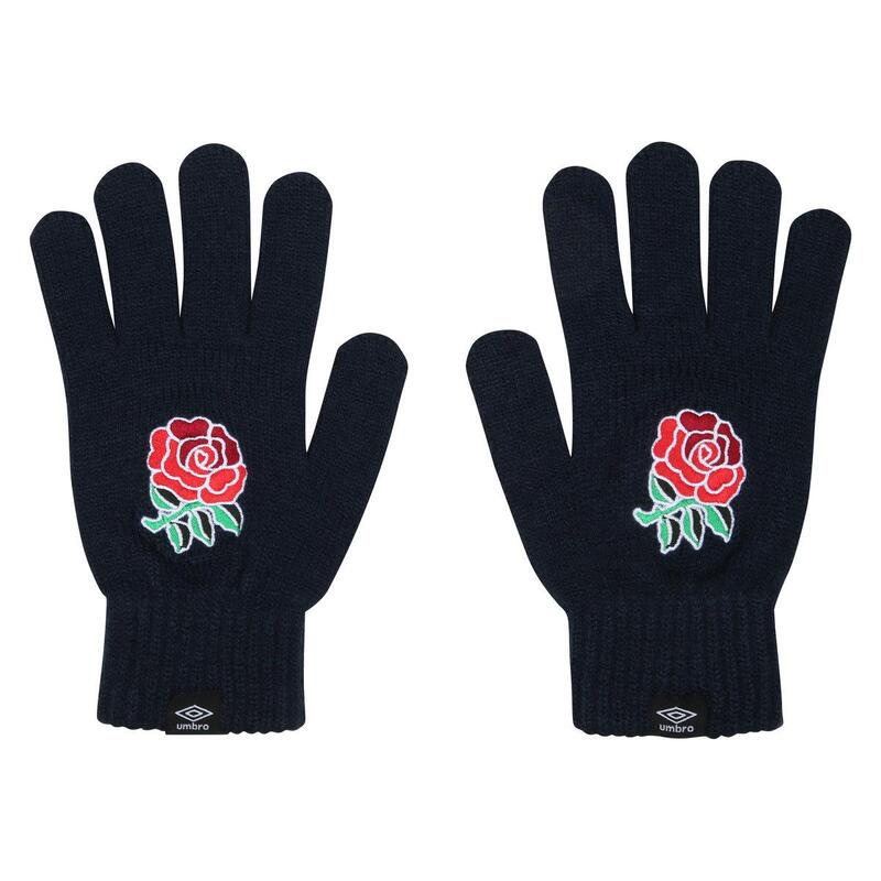 HerrenDamen Unisex England Handschuhe "Core" Damen und Herren Marineblau
