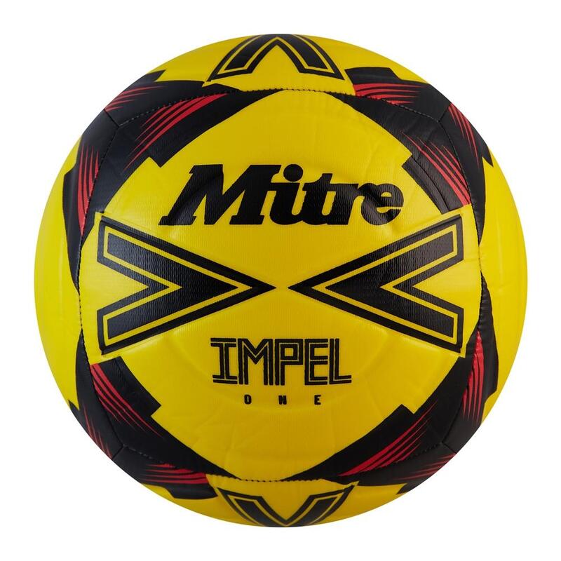 Ballon de foot IMPEL ONE (Jaune / Noir / Rouge)