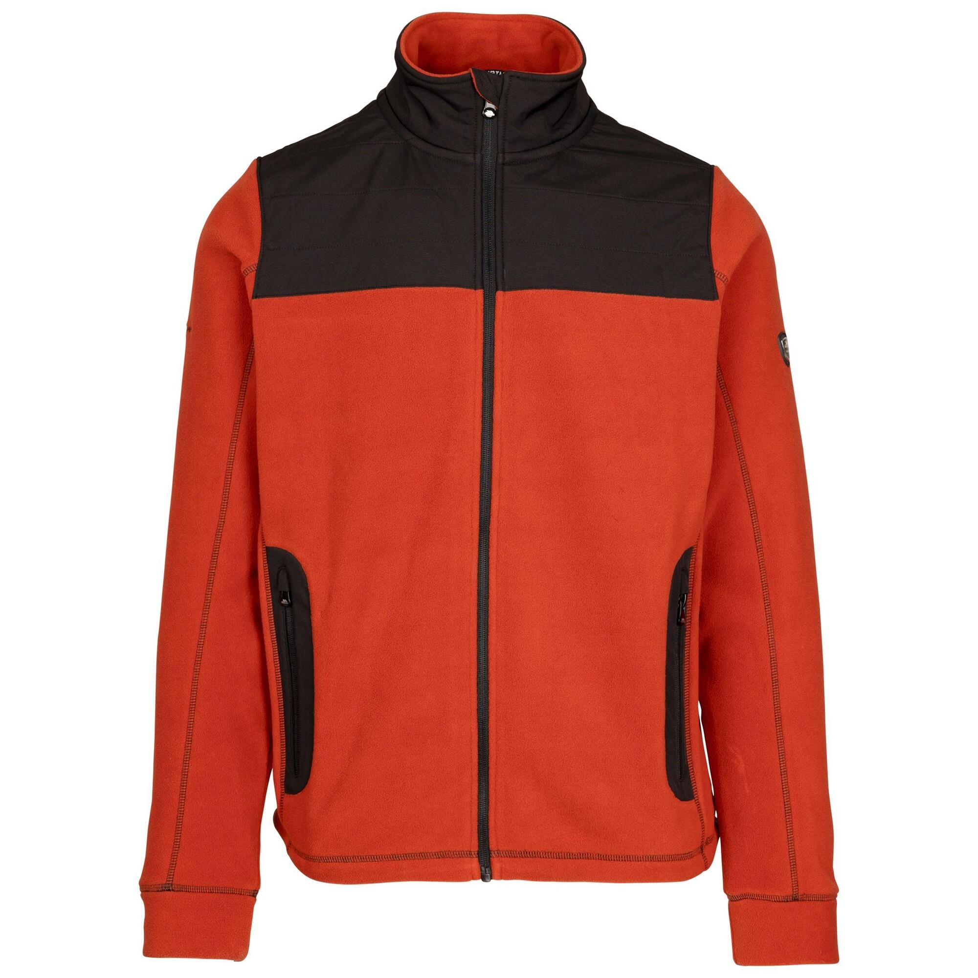 Trespass - Veste Polaire Cowesby Homme (rouge Sang) - Sweat-shirt - Orange|rouge - 42 M/l - Decathlon