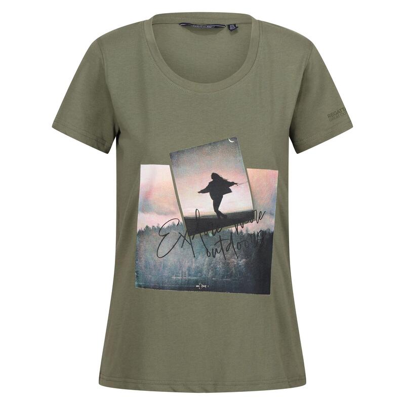 Tshirt FILANDRA Femme (Vert)