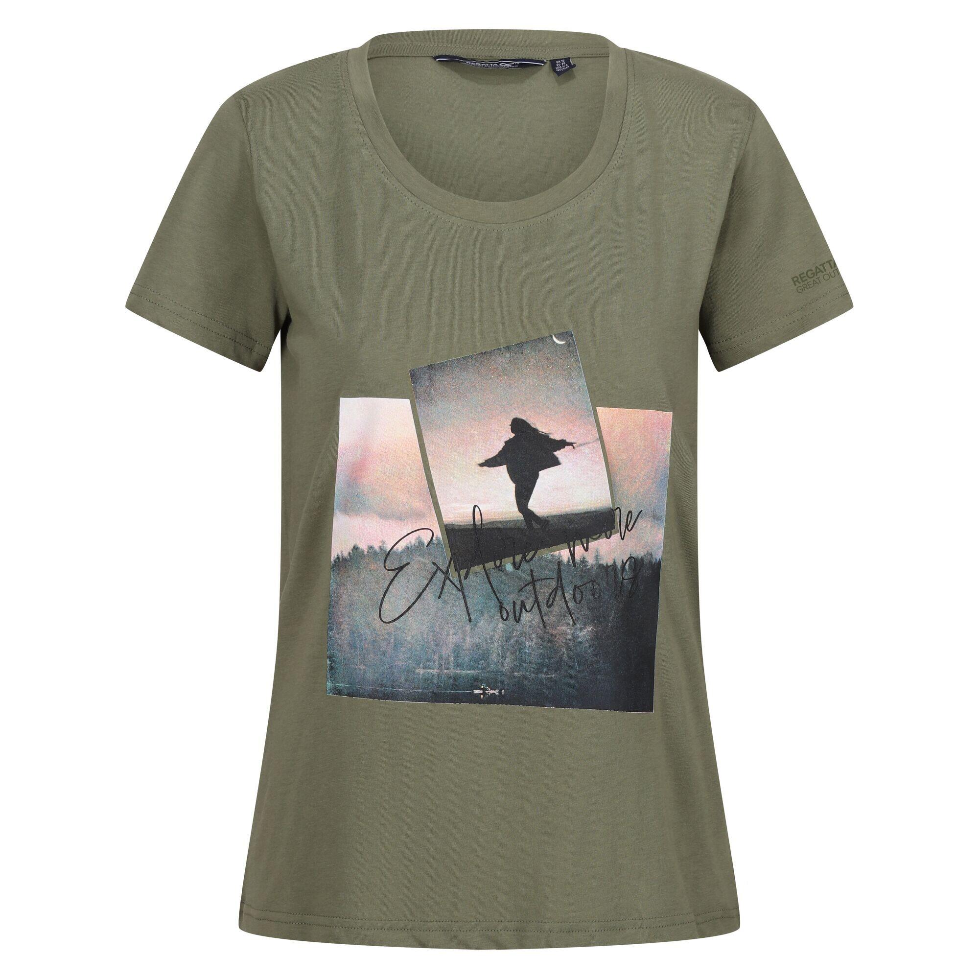 Tshirt FILANDRA Donna (Verde)