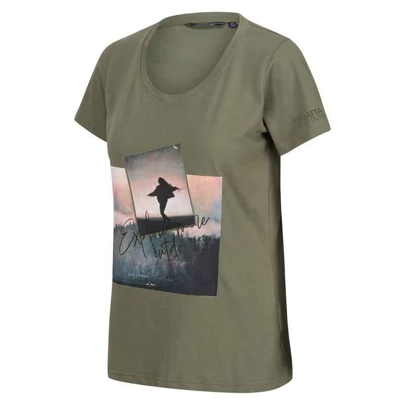 Tshirt FILANDRA Femme (Vert)