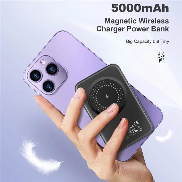 Mini powerbank Choetech indukcyjny 5000mAh