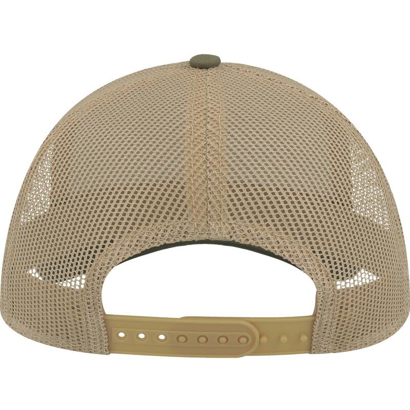 Casquette trucker RAPPER Adulte (Vert sombre / Kaki)