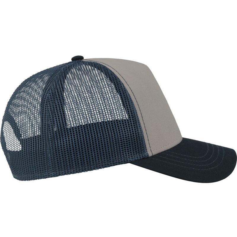 Casquette trucker RAPPER Adulte (Gris / Bleu marine)