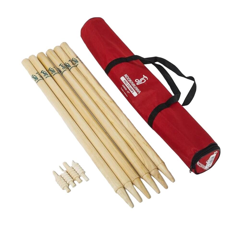 KOOKABURRA Pro Cricket Stumps Set (Wood)