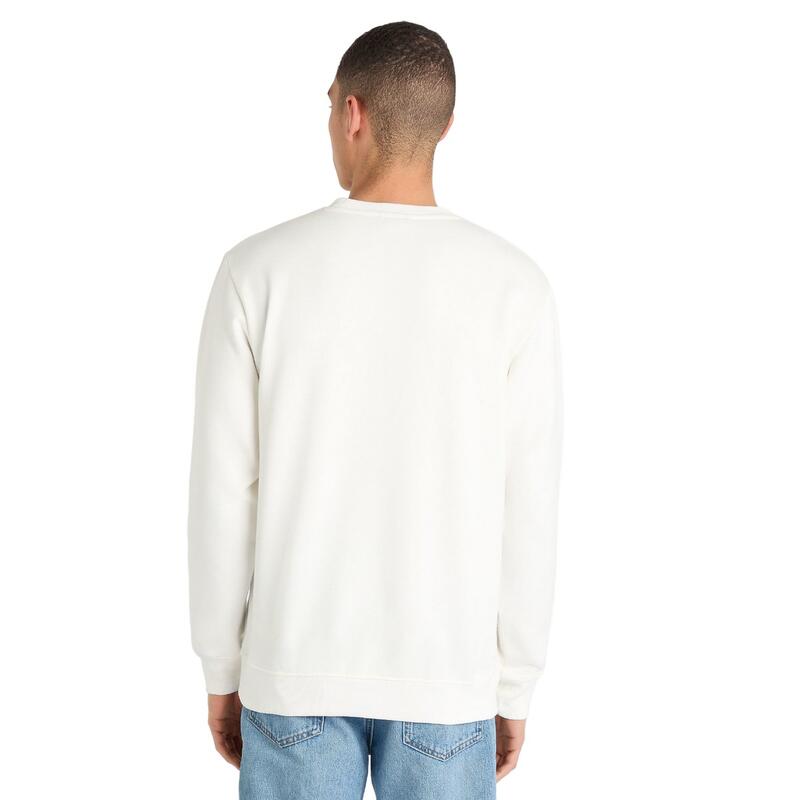 "Core" Sweatshirt für Herren Ecru/Grau