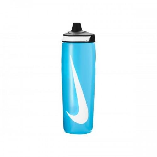 REFUEL water bottle (Baltic blue / Black / White)