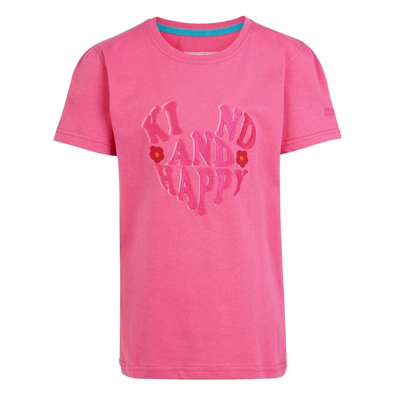 "Bosley VII" TShirt für Kinder Flamingo-Rosa