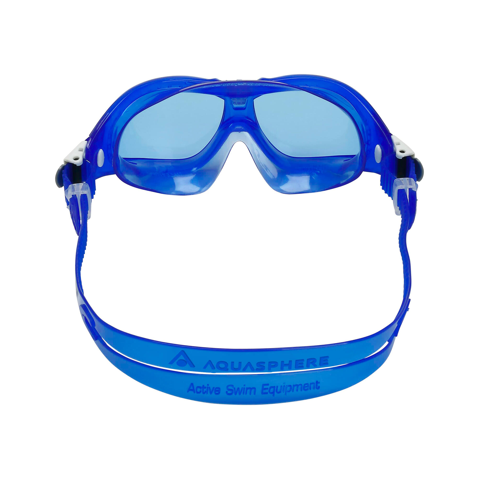 Childrens/Kids Seal 2 Tinted Swimming Goggles (Blue/White) 2/4