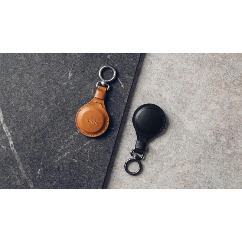 Capa Moshi AirTag Key Ring preto