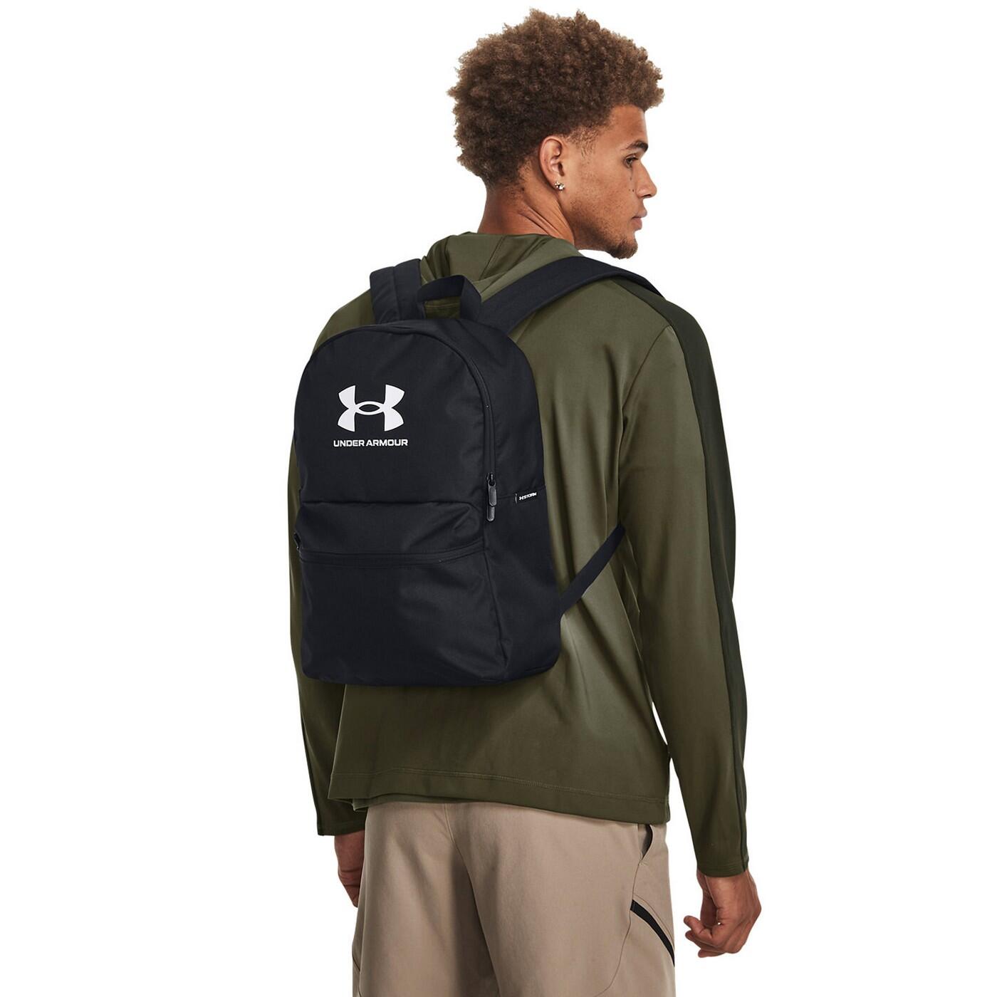 Logo Zaino Under Armour Loudon Lite Nero Bianco 3/3