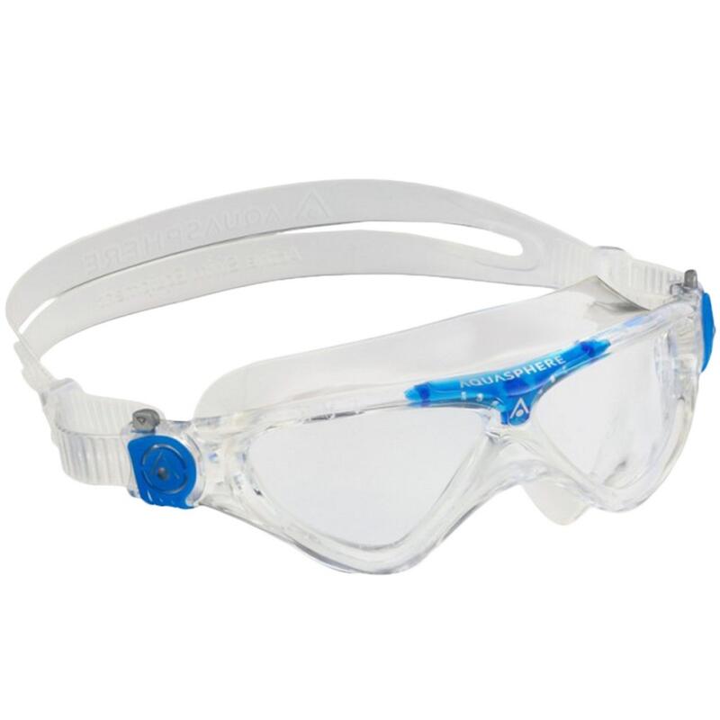 "Vista" Schwimmbrille für Kinder Blau/Transparent