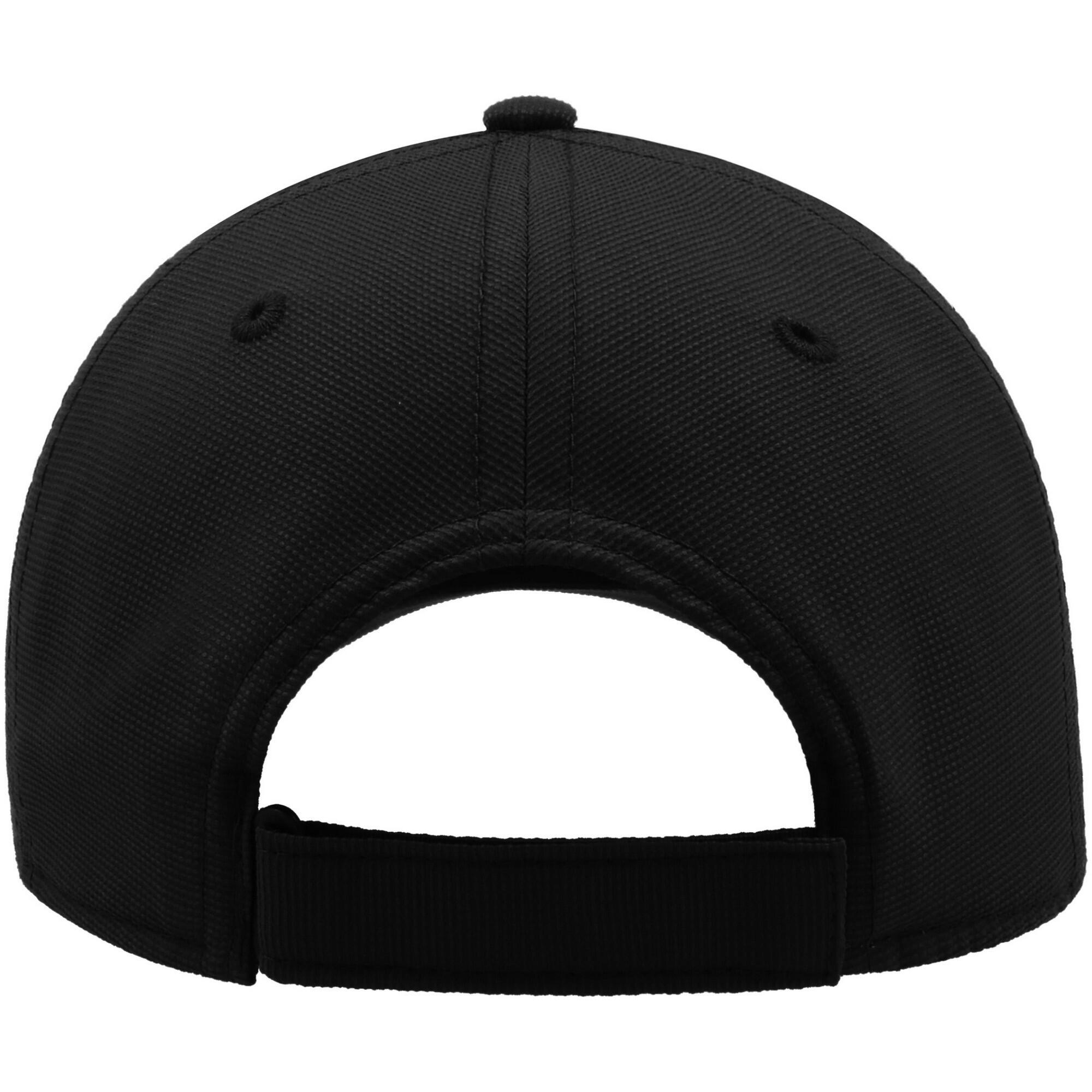 "Estoril" BaseballMütze recyceltes Material Damen Schwarz 2/4