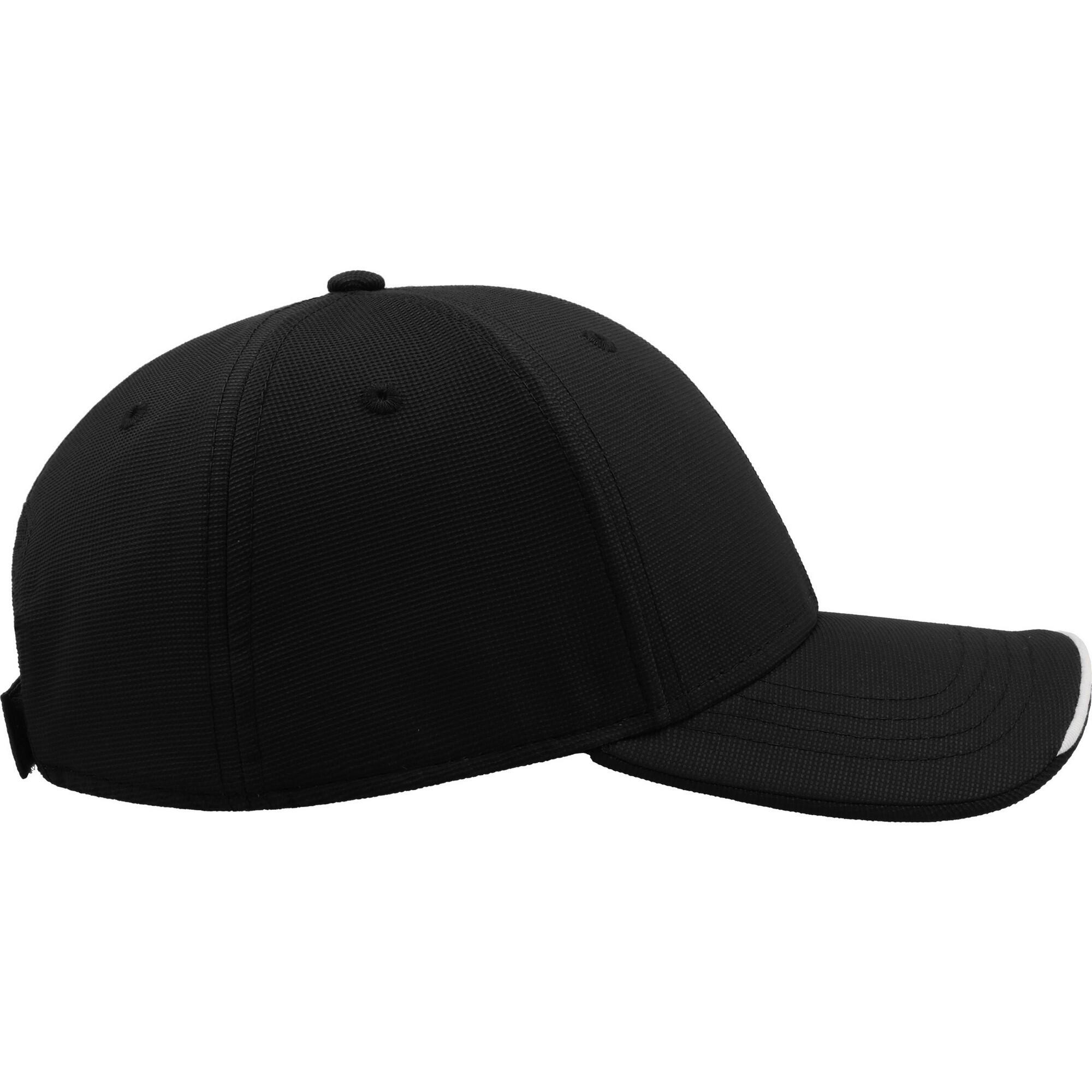 "Estoril" BaseballMütze recyceltes Material Damen Schwarz 4/4