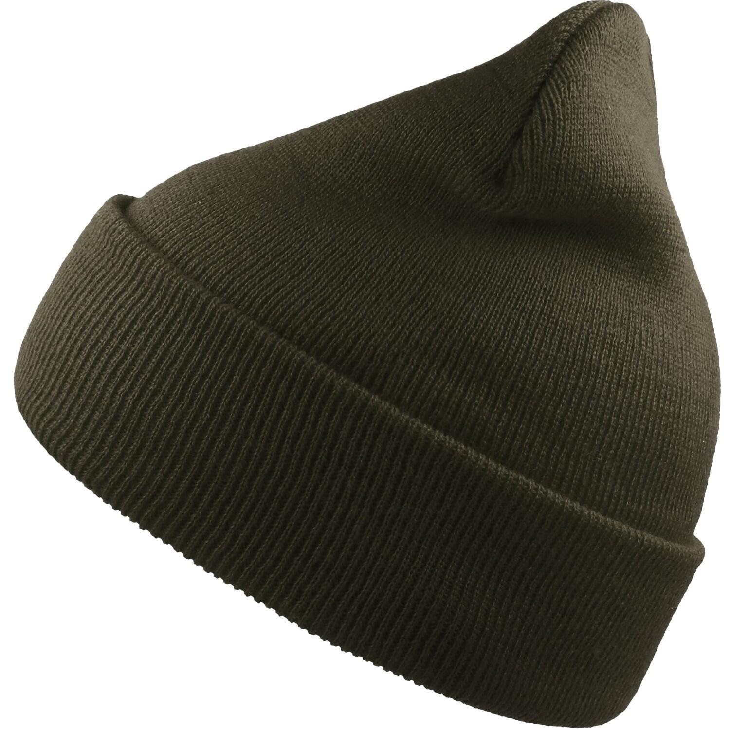 ATLANTIS Unisex Adult Wind Recycled Cuffed Beanie (Olive)