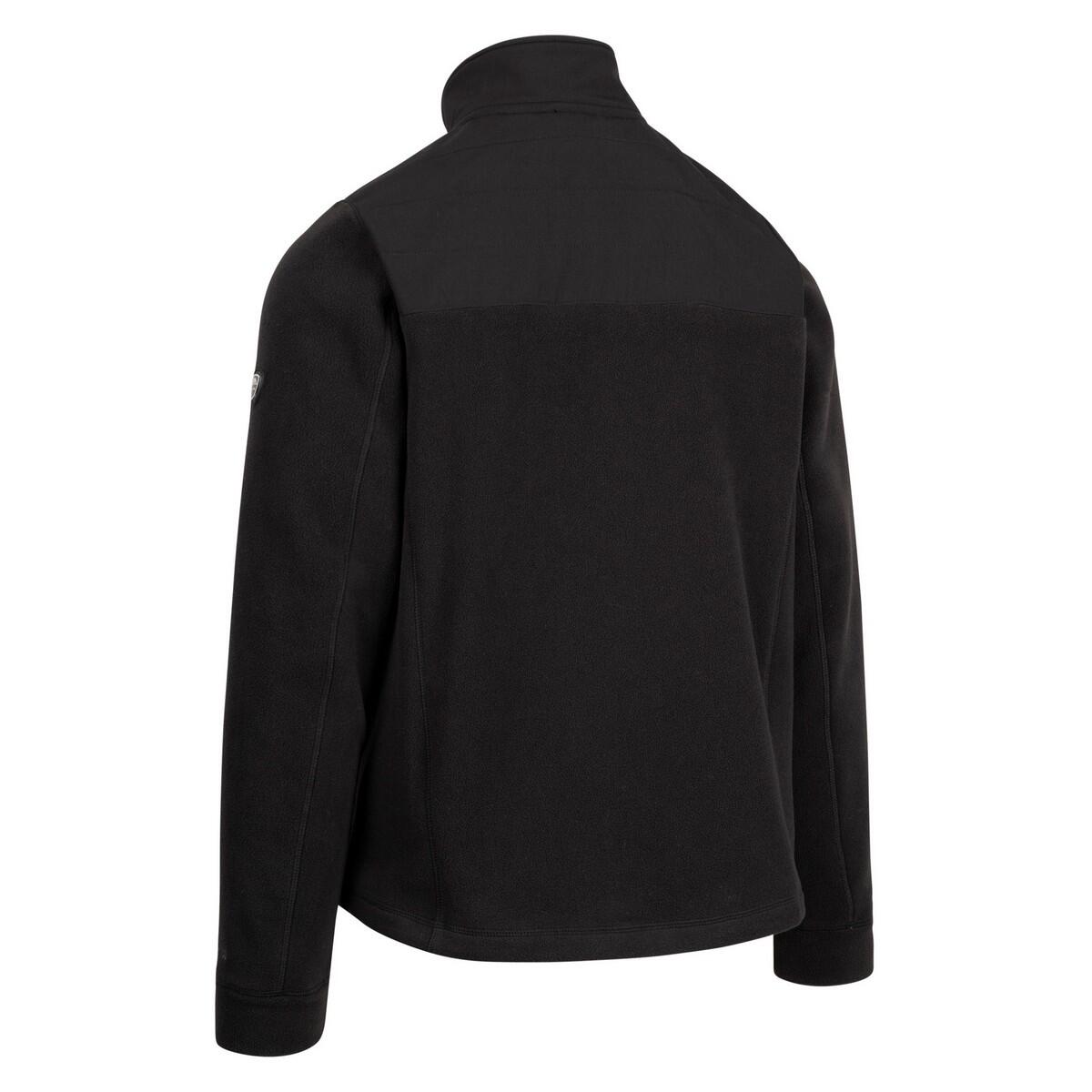 Felpa In Pile AT200 Uomo Trespass Cowesby Nero 2/5