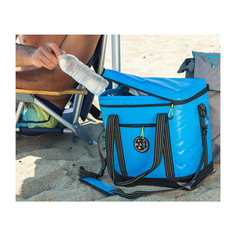 Cooler Bag Maui &amp; Sons 18L, Albastru, 30x20x35 cm