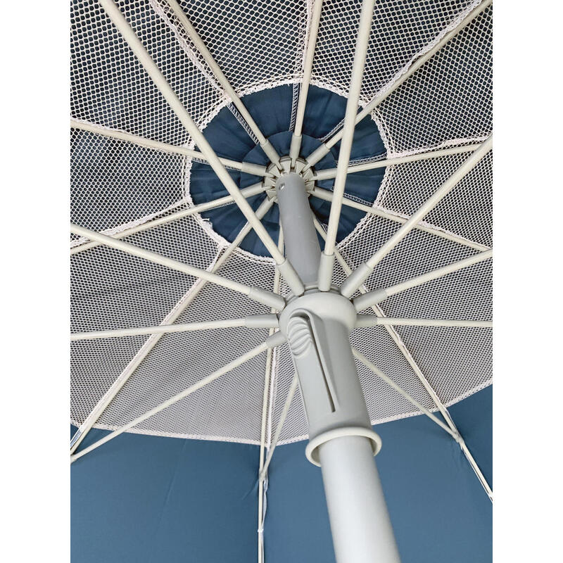 Umbrelă plajă Maui & Sons 190 cm UltraLight UPF 50+ Bleumarin