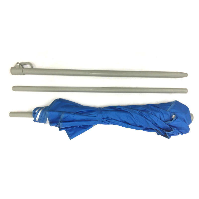 Umbrelă plajă Solart 150 cm, 3 secțiuni, protecție UPF+50