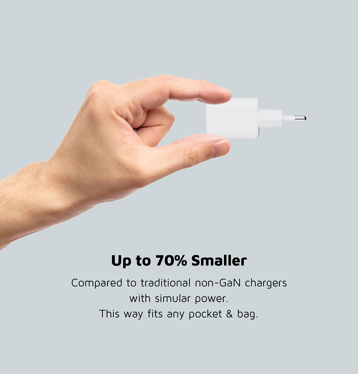 Xtorm 35W GaN2 Ultra Chargeur Mural - 1 x USB-C et 1 x USB-A 7/7