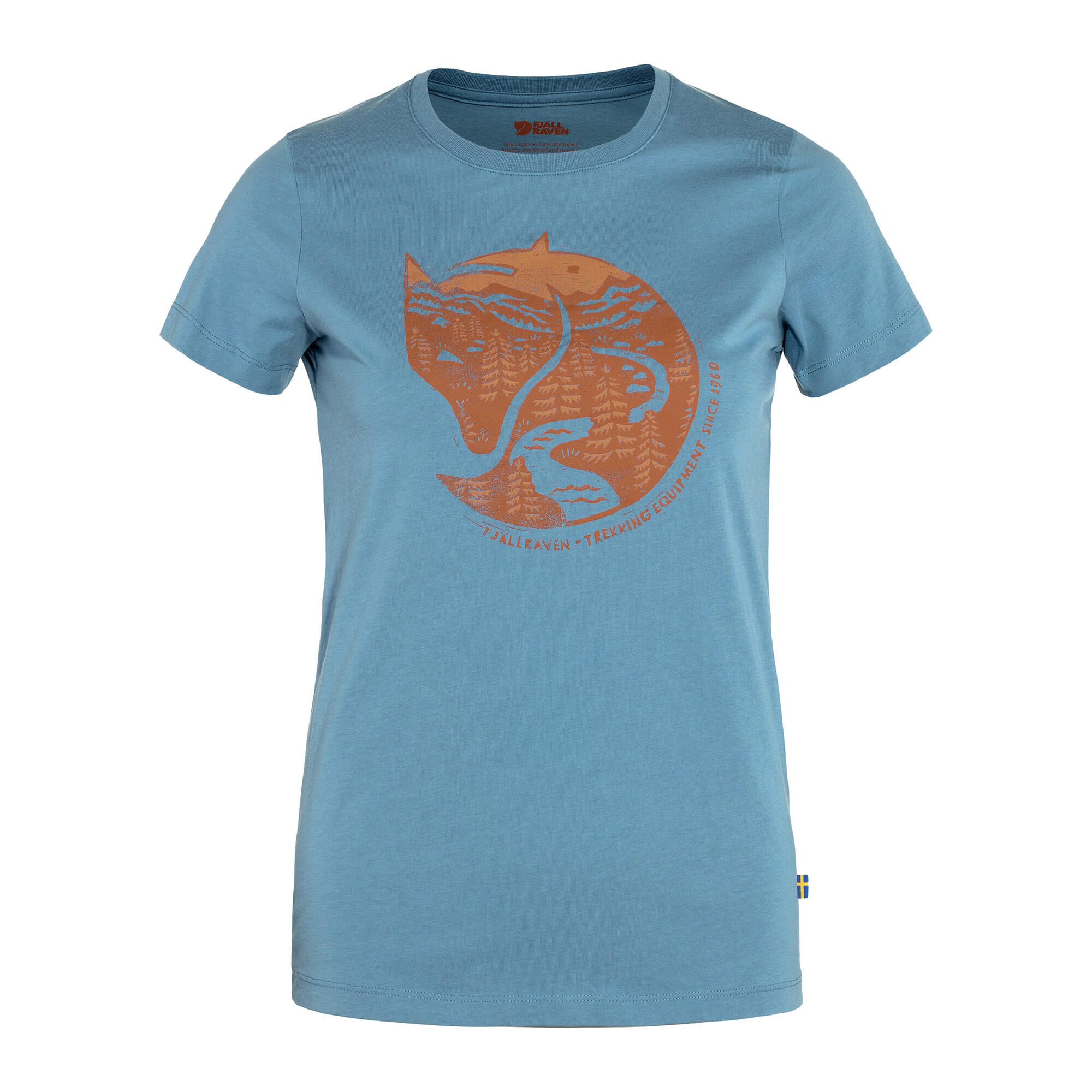 T-shirt de randonnée femme Fjällräven Arctic Fox 1/3