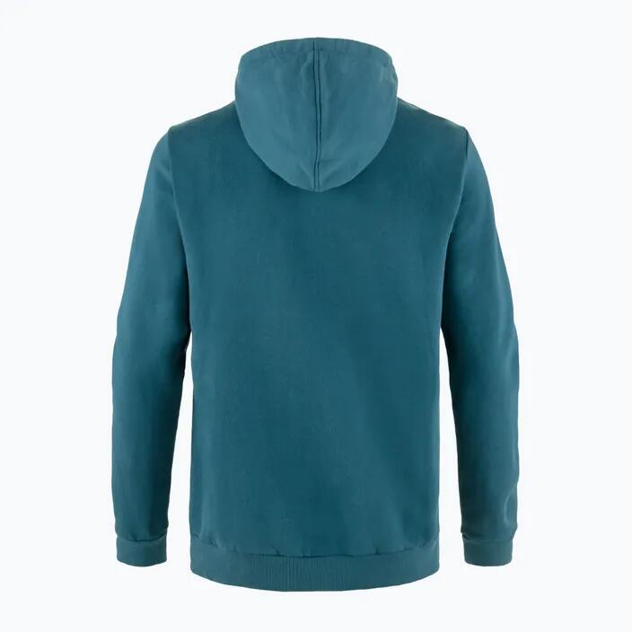 Felpa con cappuccio e logo Fjällräven da trekking da uomo 2/2
