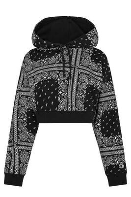 Dames trainingsshirt champion hooded crop top