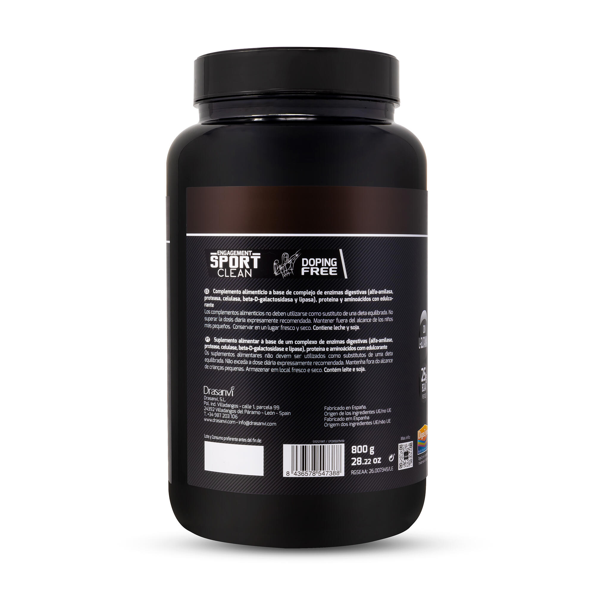 Whey Protein Isolate Sport Live - Doble Chocolate - 800Gr 3/6