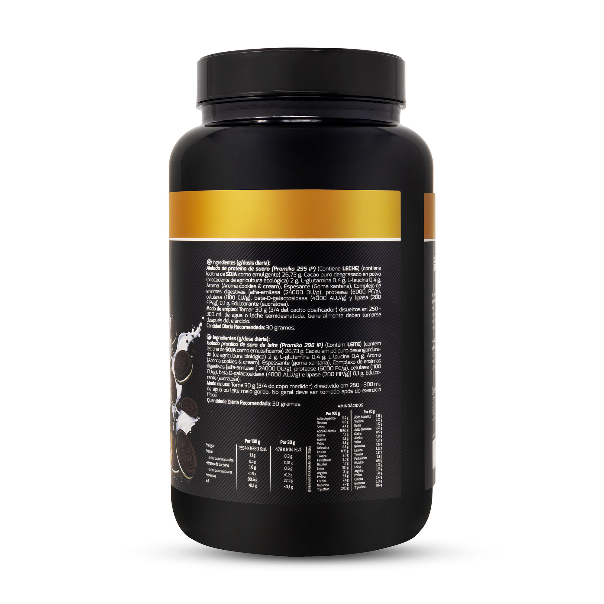 Proteína Whey Isolada Sport Live - Bolachas e Creme - 800Gr - DRASANVI 3/6