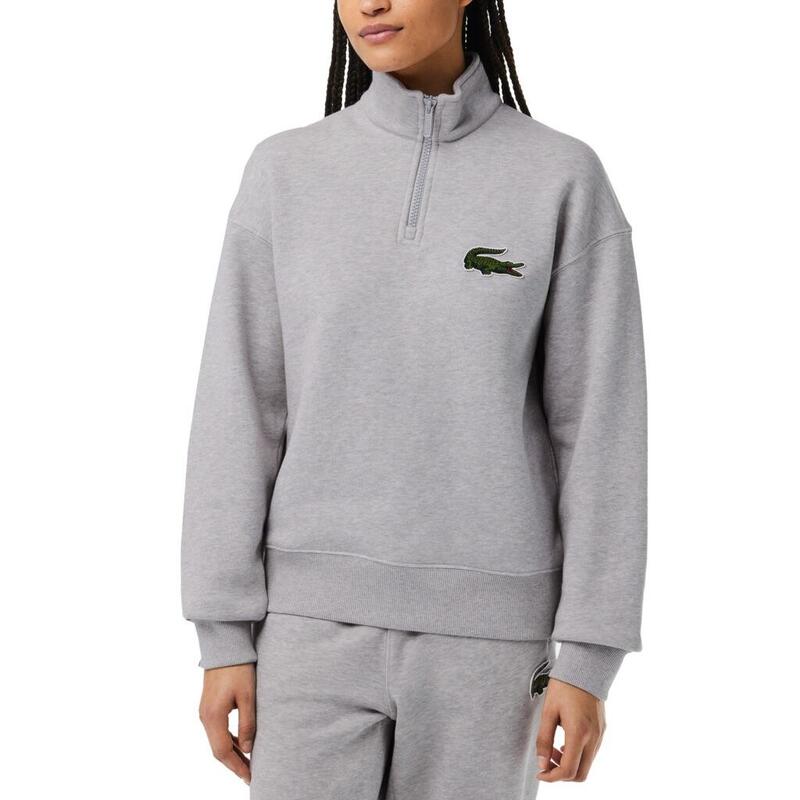 Sudadera Hombre Lacoste Sweatshirt Loose Fit Gris