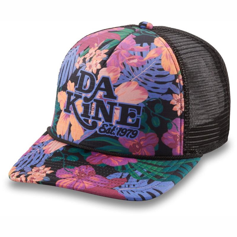 Czapka z daszkiem Dakine Vacation Trucker Black Tropidelic 2024