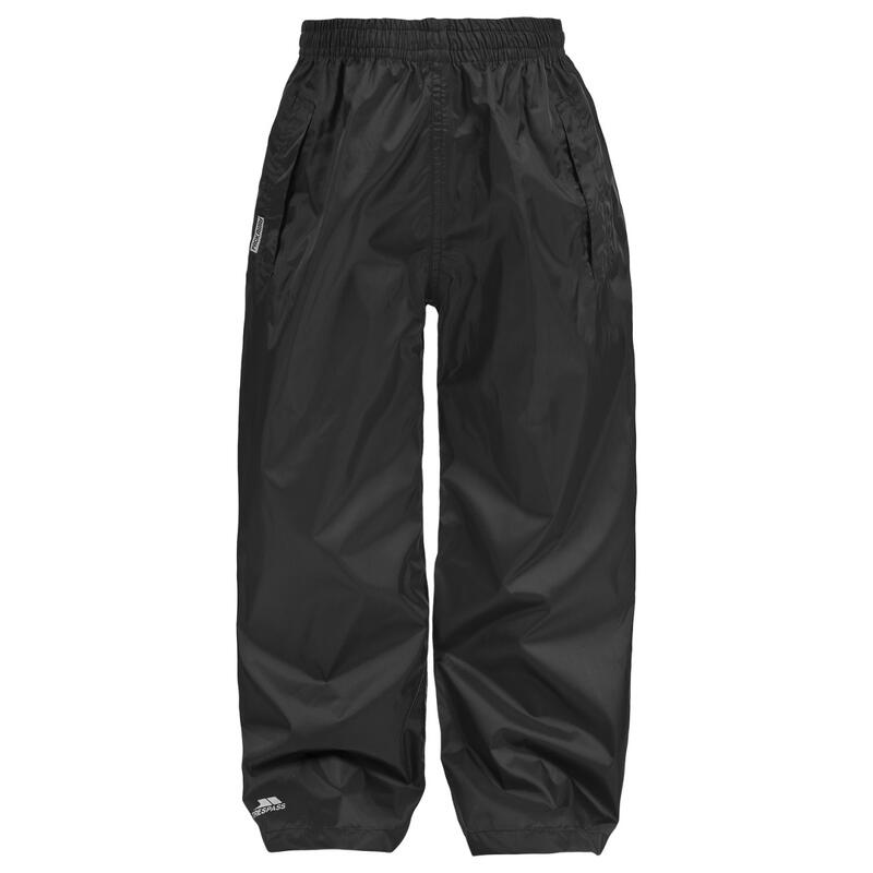 Unisex Regenhose, wasserfest Damen und Herren Schwarz