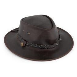 Chapeau de campagne MGO - Chapeau western en cuir