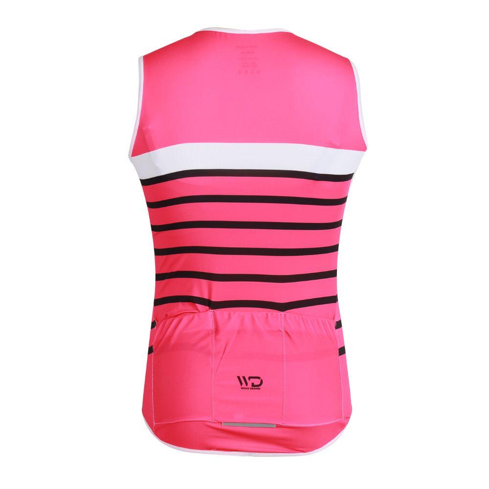 Maillot de cyclisme femme MARINA rose 2/5