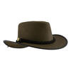 Chapeau de campagne MGO - Chapeau western en cuir