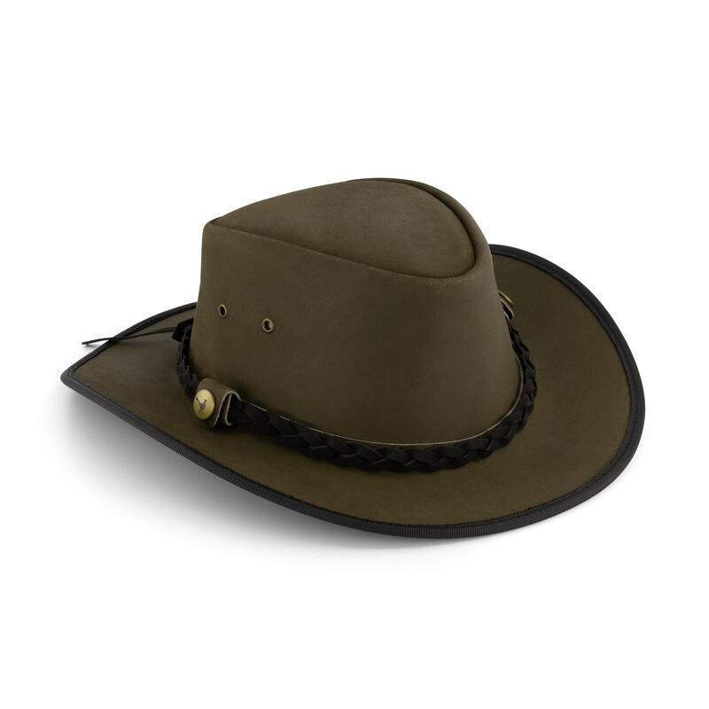 Chapeau de campagne MGO - Chapeau western en cuir